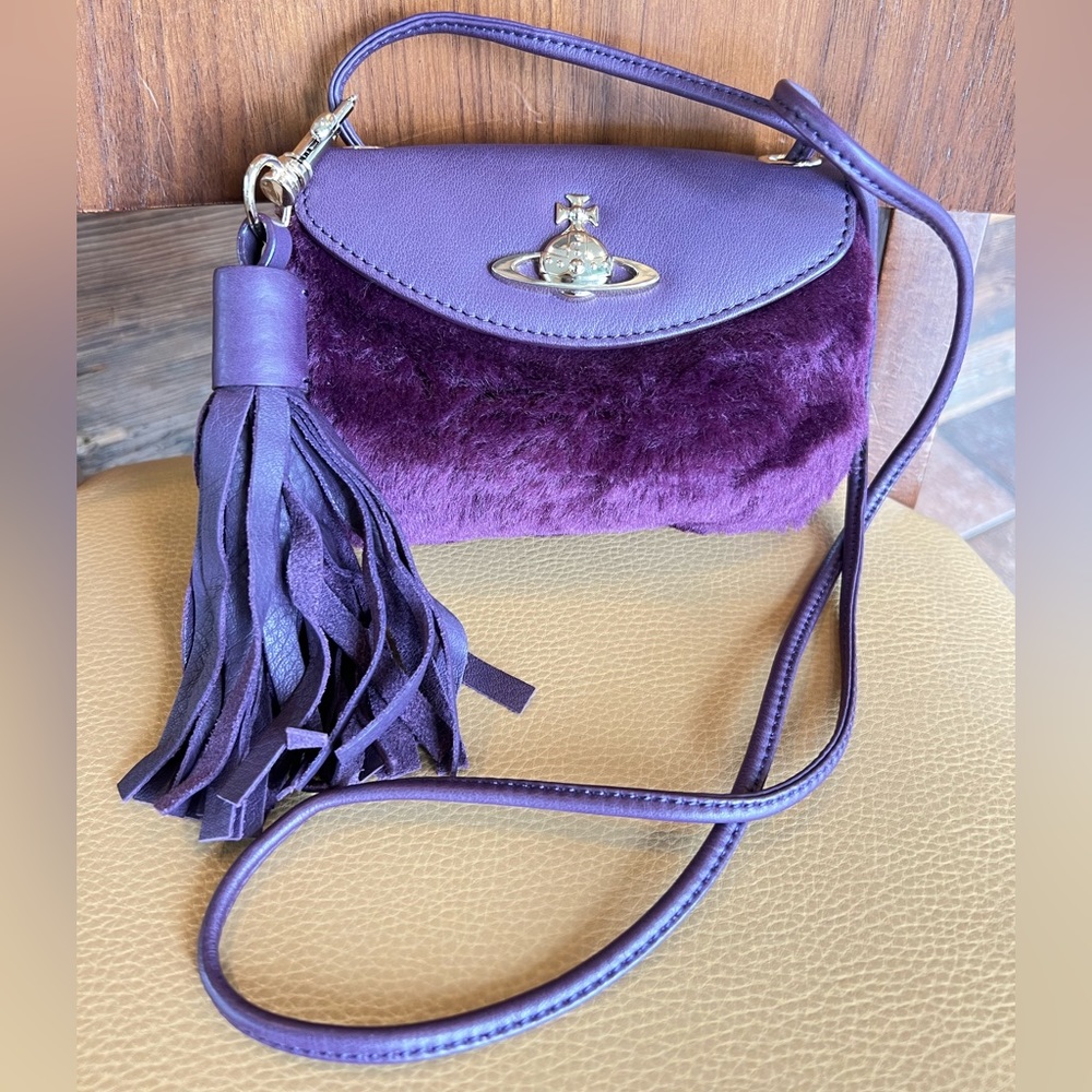 Vivienne Westwood mini bag crossbody purple
